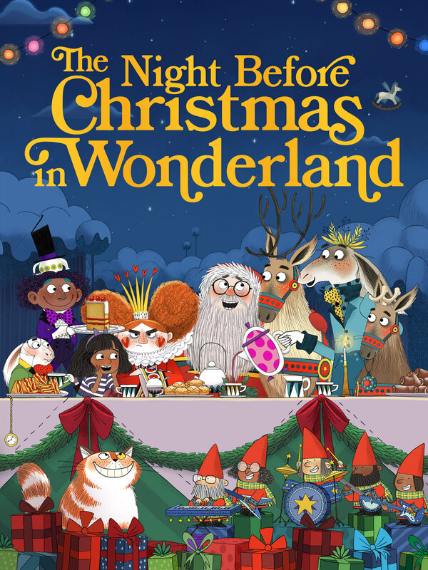Постер The Night Before Christmas in Wonderland