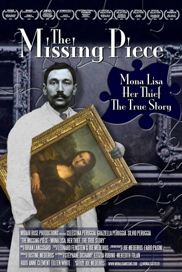 Постер The Missing Piece: Mona Lisa, Her Thief, the True Story