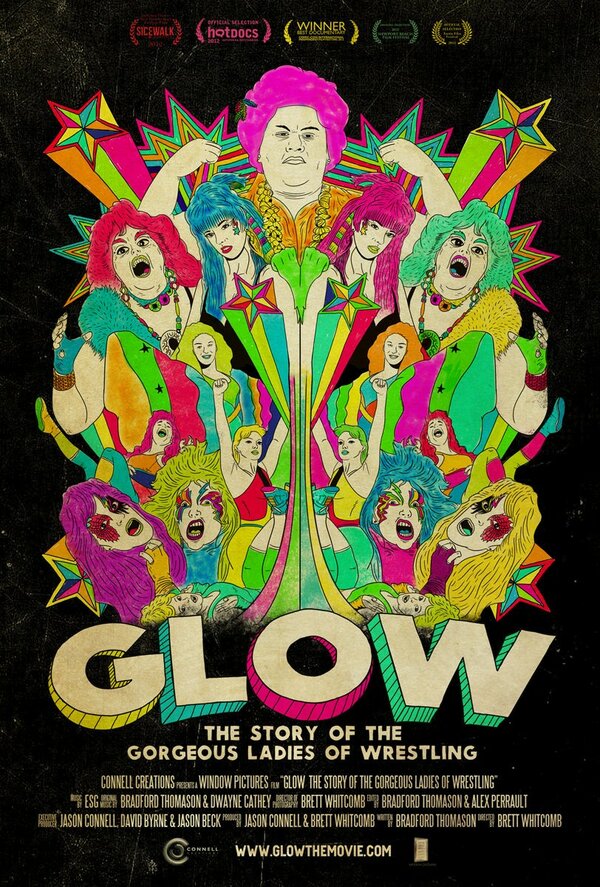Постер GLOW: The Story of the Gorgeous Ladies of Wrestling