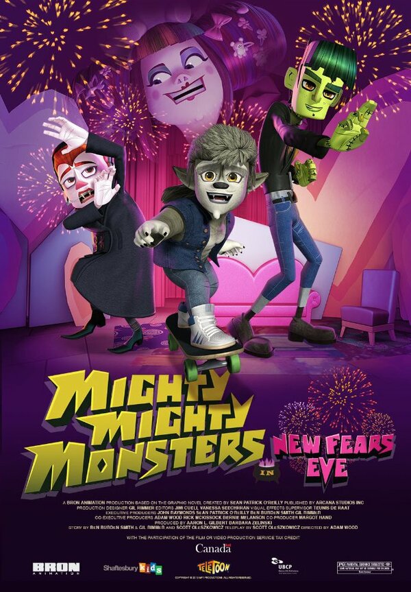 Постер Mighty Mighty Monsters in New Fears Eve