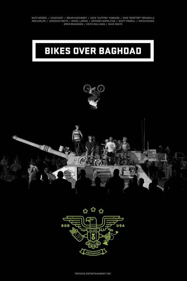 Постер Bikes Over Baghdad