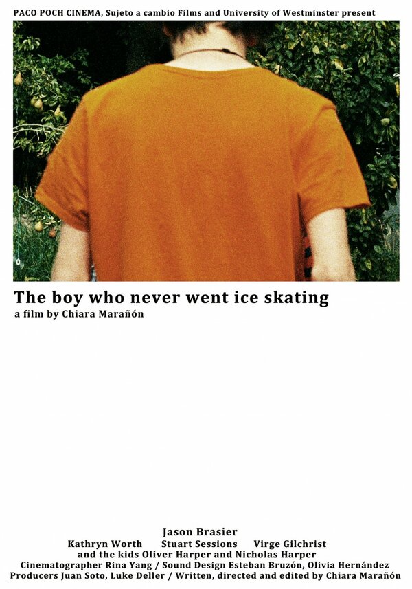 Постер Мальчик, который никогда не катался на коньках