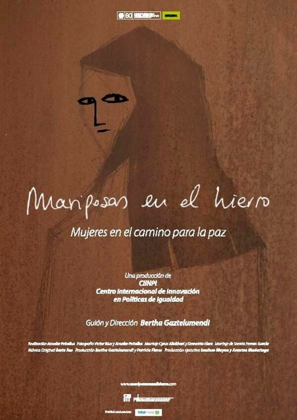 Постер Mariposas en el hierro