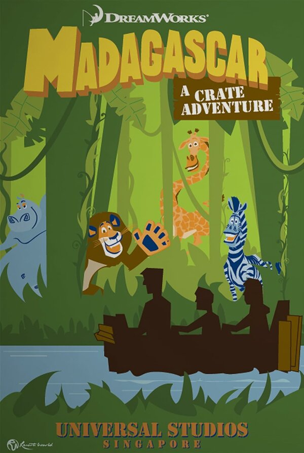 Постер Madagascar: A Crate Adventure