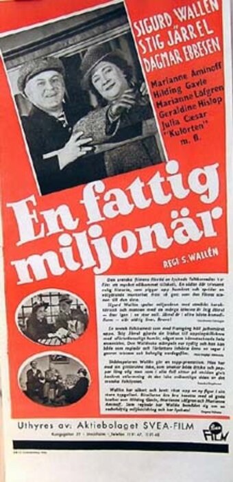 Постер En fattig miljonär