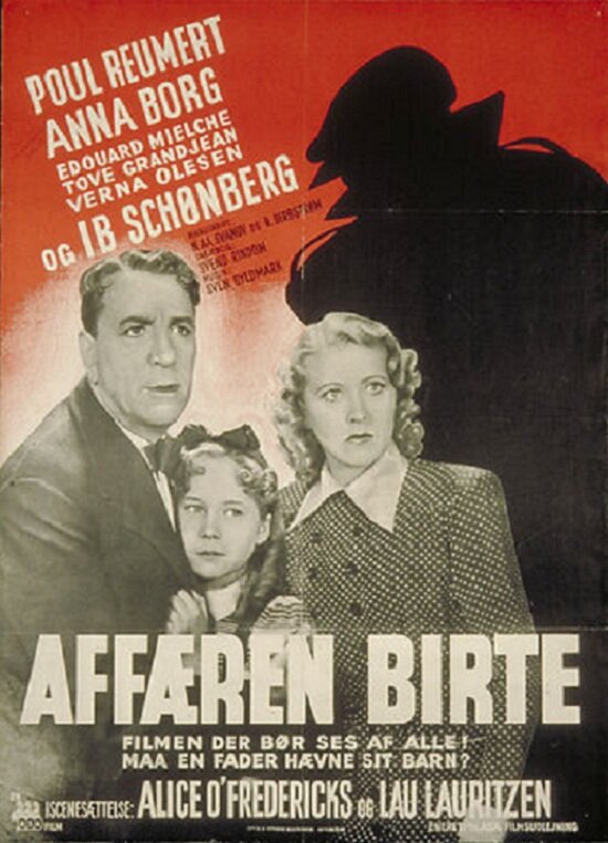 Постер Affæren Birte