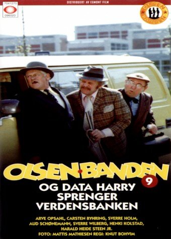 Постер Olsenbanden og Data-Harry sprenger verdensbanken