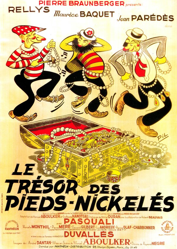 Постер Le trésor des Pieds-Nickelés
