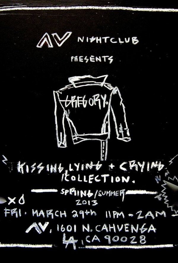 Постер Kissing Lying Crying