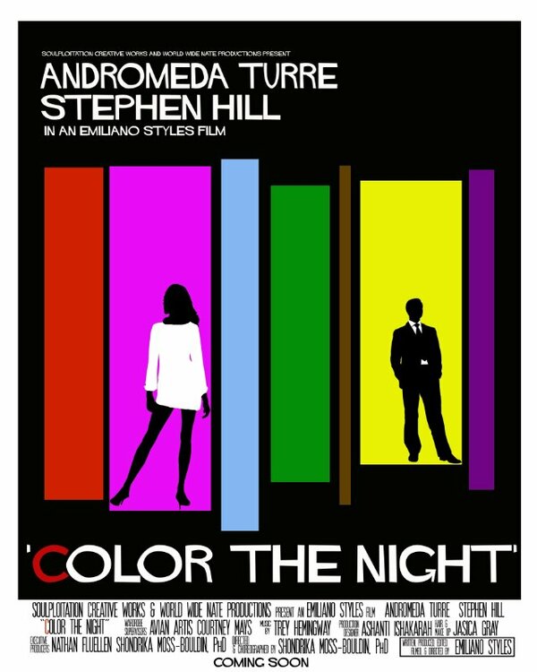 Постер Color the Night