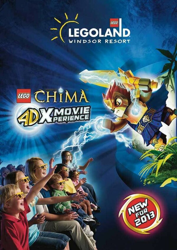 Постер Lego Legends of Chima 4D Movie Experience
