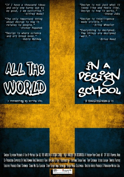 Постер All the World in a Design School