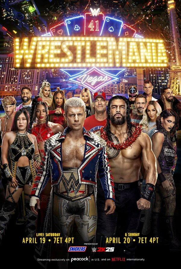 Постер WrestleMania 41