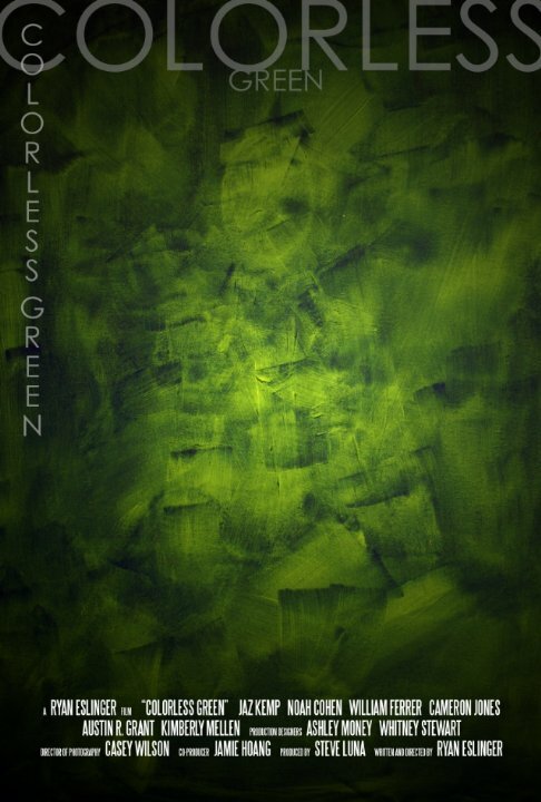 Постер Colorless Green