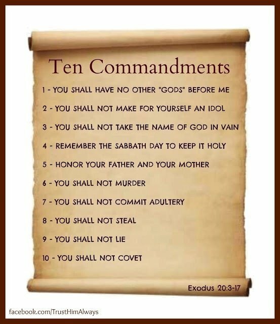 Постер Ten Commandments