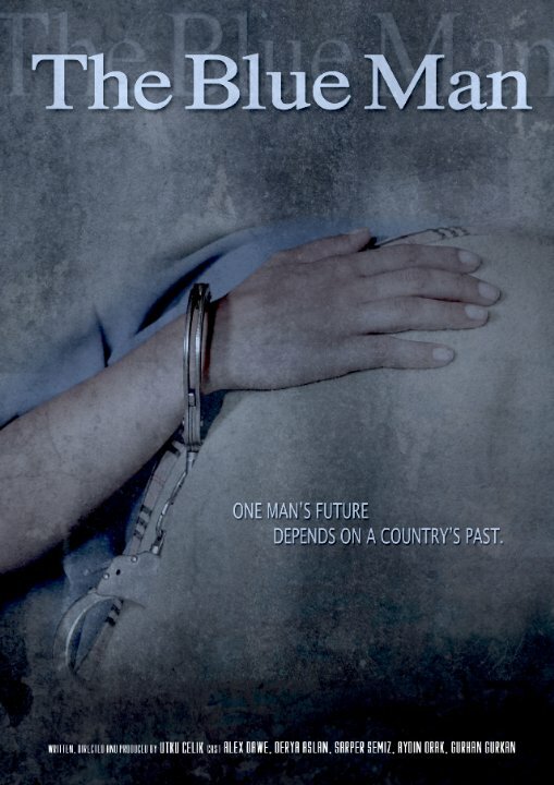 Постер Синий человек