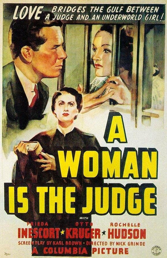 Постер A Woman Is the Judge