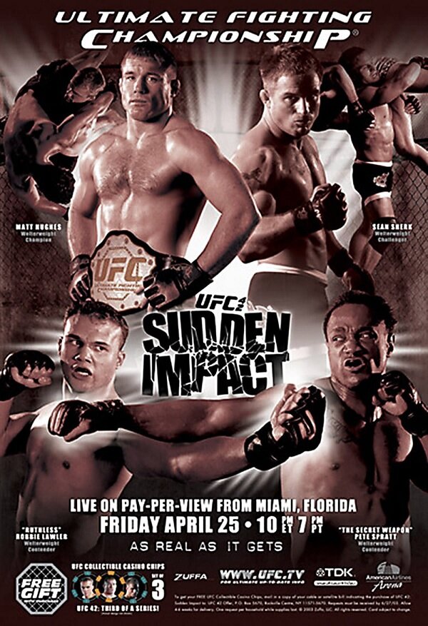 Постер UFC 42: Sudden Impact