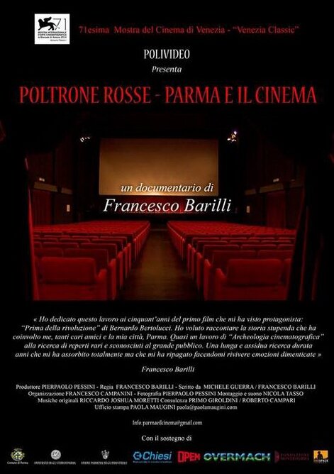 Постер Poltrone rosse - Parma e il cinema