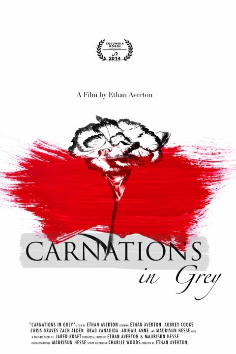 Постер Carnations in Grey