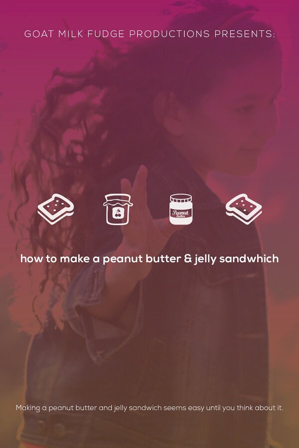 Постер How to Make a Peanut Butter and Jelly Sandwich