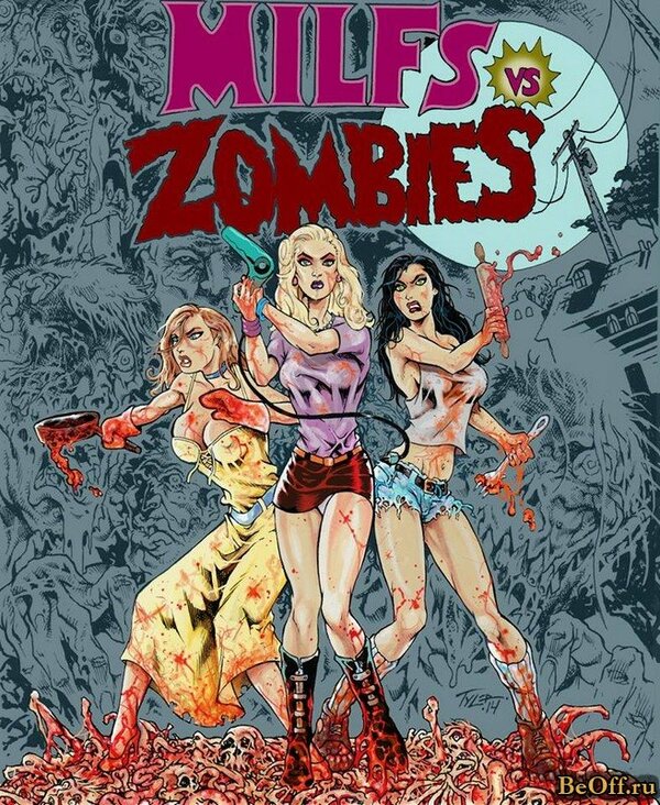 Постер Milfs vs. Zombies