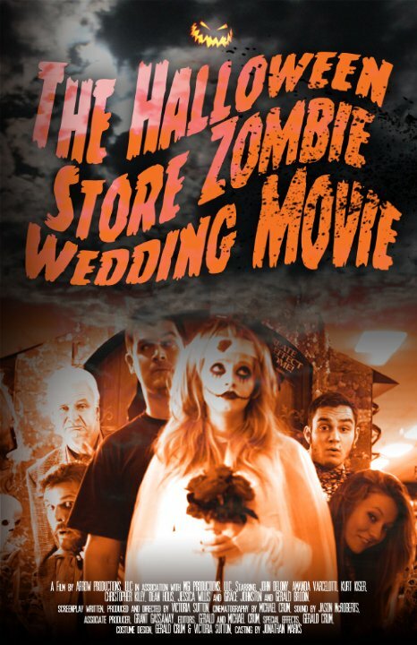 Постер The Halloween Store Zombie Wedding Movie
