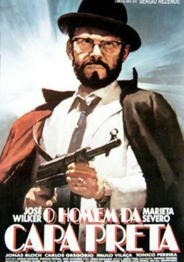 Постер Человек в черном плаще