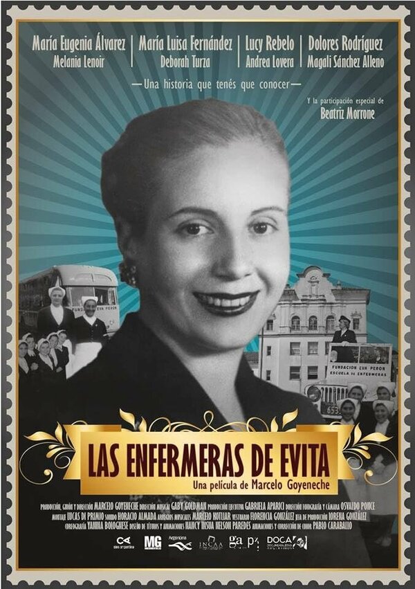Постер Las enfermeras de Evita