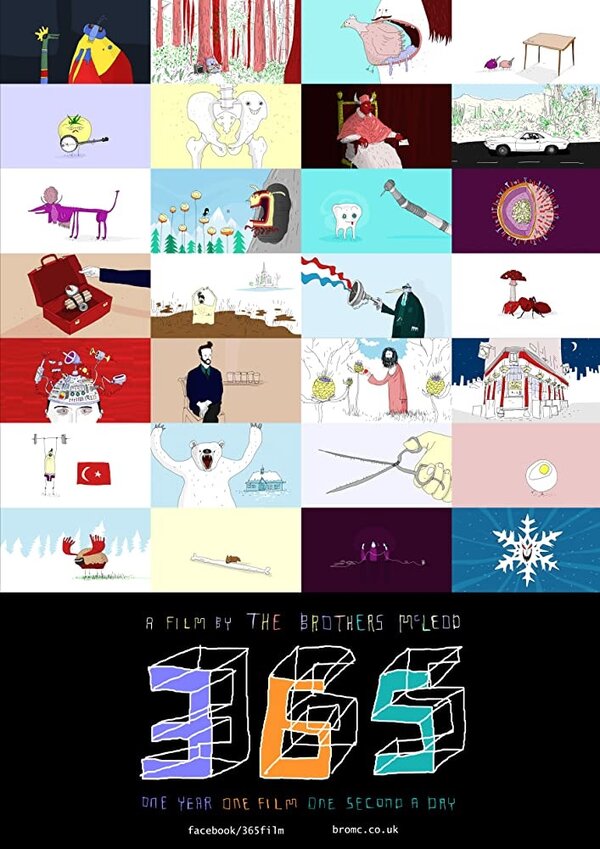 Постер 365 — Один фильм. Один год. Одна секунда в день