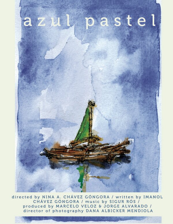 Постер Azul Pastel