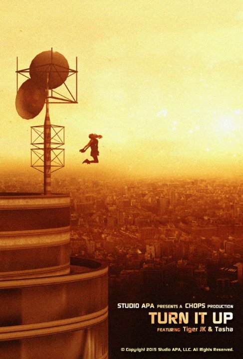 Постер CHOPS, Tiger JK, Yoon Mi-rae: Turn It Up