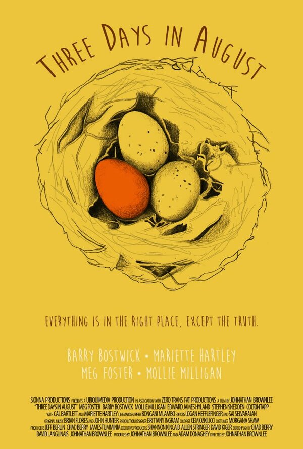 Постер Three Days in August