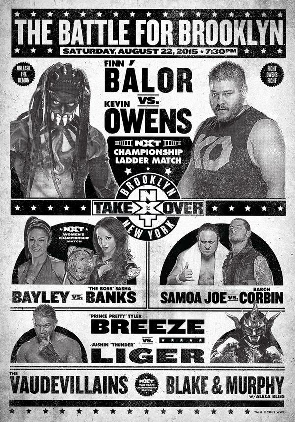 Постер NXT Переворот: Бруклин