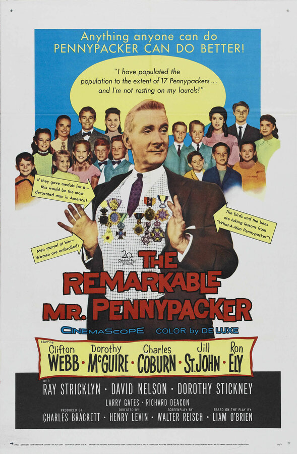 Постер The Remarkable Mr. Pennypacker