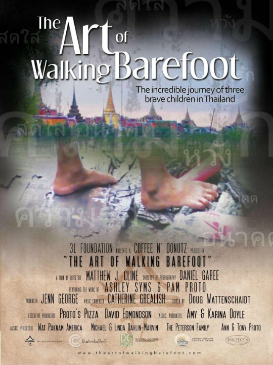 Постер The Art of Walking Barefoot