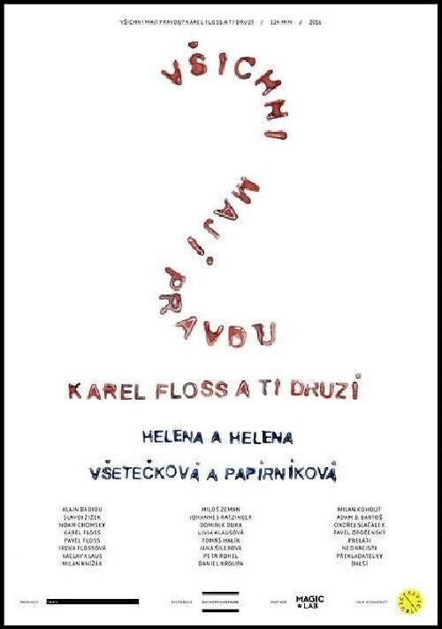 Постер Vsichni mají pravdu? Karel Floss a ti druzí.