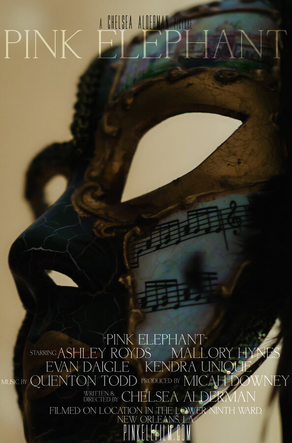 Постер Розовый слон