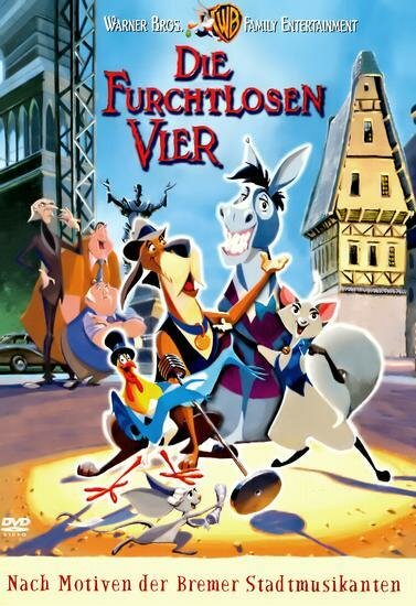 Постер Бременские музыканты: Бесстрашная четверка