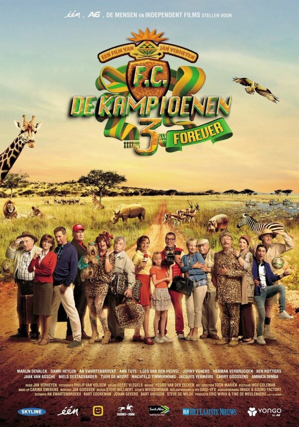 Постер F.C. De Kampioenen 3: Kampioenen Forever