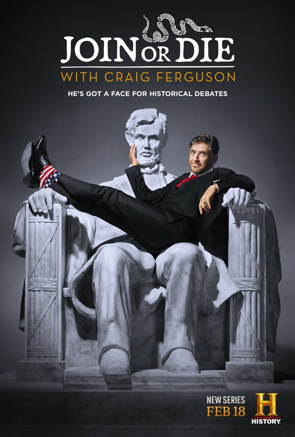 Постер Join or Die with Craig Ferguson