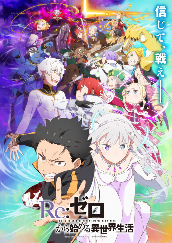 Постер Re: Zero – жизнь с нуля в другом мире
