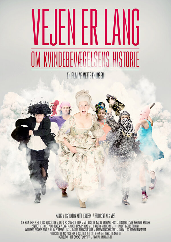 Постер Vejen er lang - om kvindebevægelsens historie