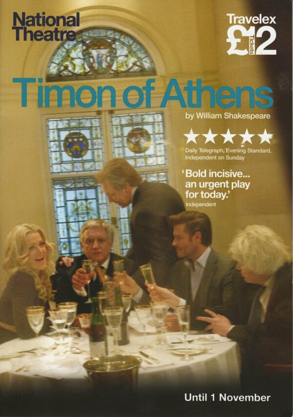 Постер National Theatre Live: Timon of Athens