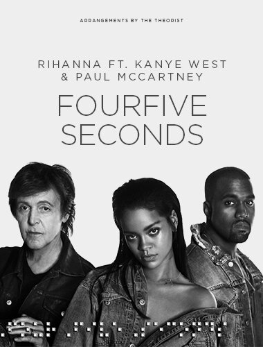 Постер Rihanna Feat. Kanye West & Paul McCartney: FourFiveSeconds